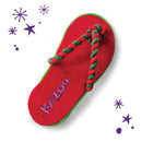 KAZOO CHRISTMAS PLUSH THONG DOG TOY