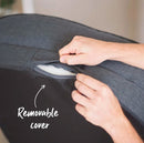 Kazoo Cosy Nook Dog Bed Plush Grey Extra Large * Store Pick Up Or Local Delivery Only *