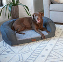 Kazoo Cosy Nook Dog Bed Plush Grey Extra Large * Store Pick Up Or Local Delivery Only *
