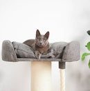 Kazoo High Sofa Bed Cat Scratch Post With Sisal Grey & Cream * Store Pick Up Or Local Delivery Only *