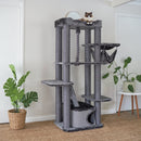 KAZOO SCRATCH POST KITTY CLIMB PLAYGROUND CHARCOAL 15562