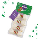 KAZOO CHRISTMAS KNOT BONE WITH LACE 120GM 4 PACK
