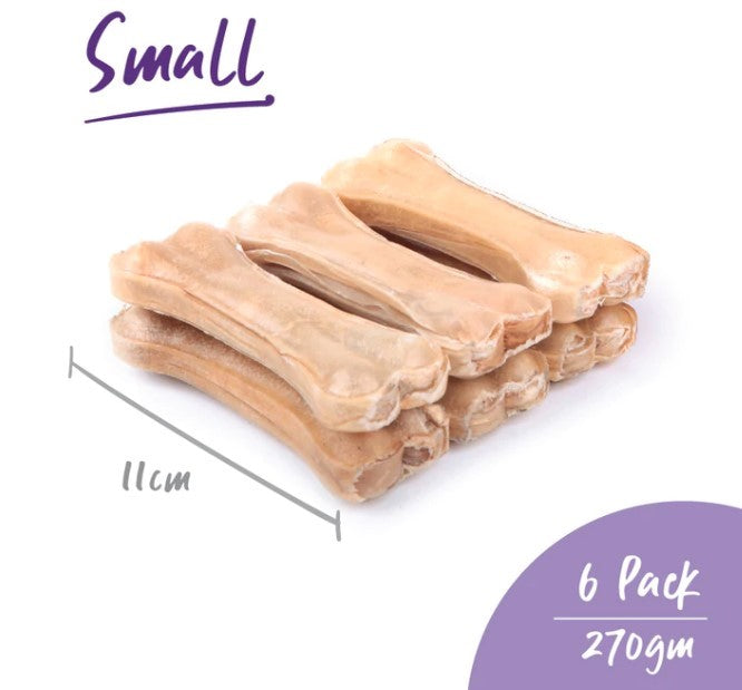 Kazoo Pressed Bone Small 11cm 270g 6pk