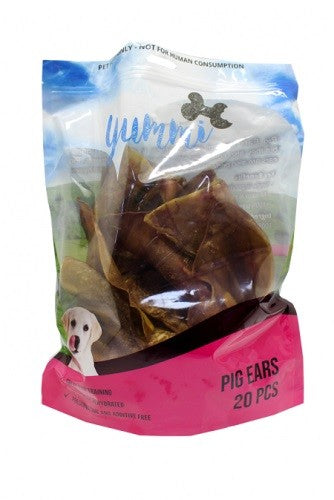 Yummi Pig Ears 20 Pack