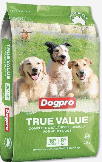 Hypro Dogpro Adult True Value Dry Dog Food 20kg * Store Pick Up Or Local Delivery Only *