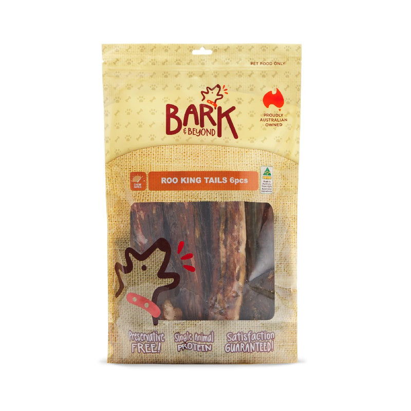 Bark & Beyond Roo King Tails Dog Treats 6pc