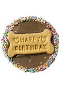 HUGS & TOKE DOGGY CAROB BIRTHDAY CAKE COOKIE