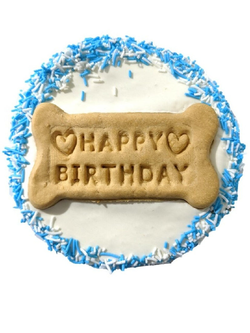 HUGS & TOKE DOGGY YOGHURT BIRTHDAY CAKE COOKIE