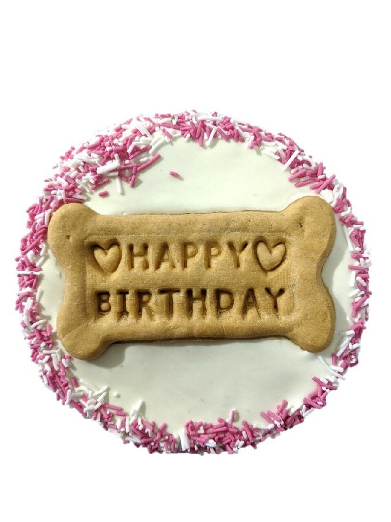 HUGS & TOKE DOGGY YOGHURT BIRTHDAY CAKE COOKIE