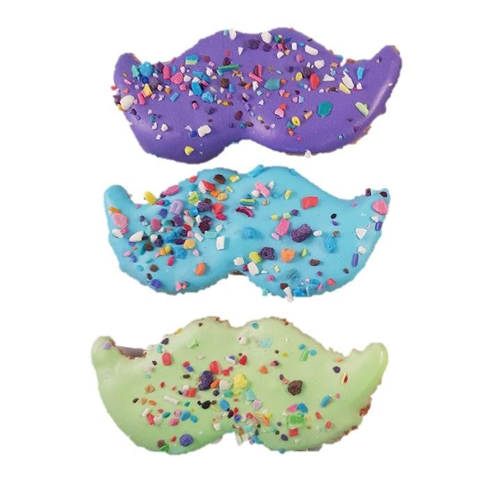 HUDS AND TOKE WOOFSTACHES DOG COOKIES 3PCE
