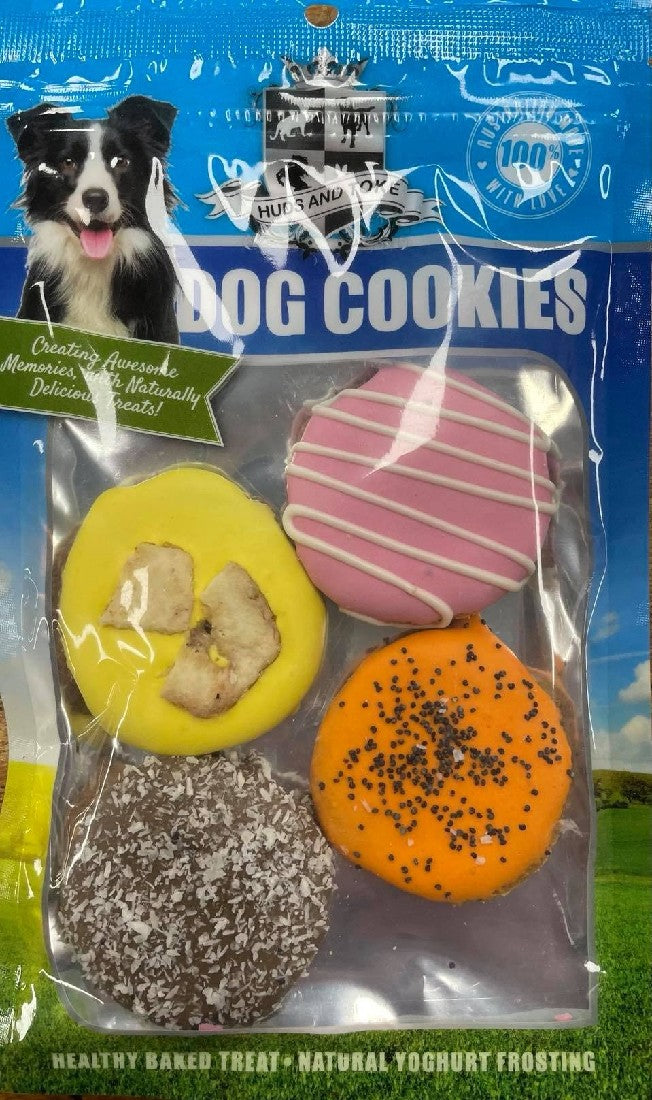 HUDS AND TOKE FRUITY SPARKLES DOG COOKIES 4PCE