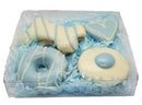 HUDS AND TOKE DOG TREAT PUPPY GIFT BOX BLUE 4PCE