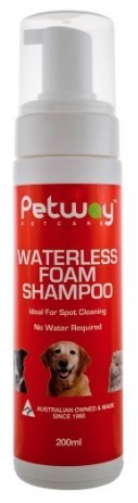 Petway Petcare Waterless Foam Shampoo 200ml