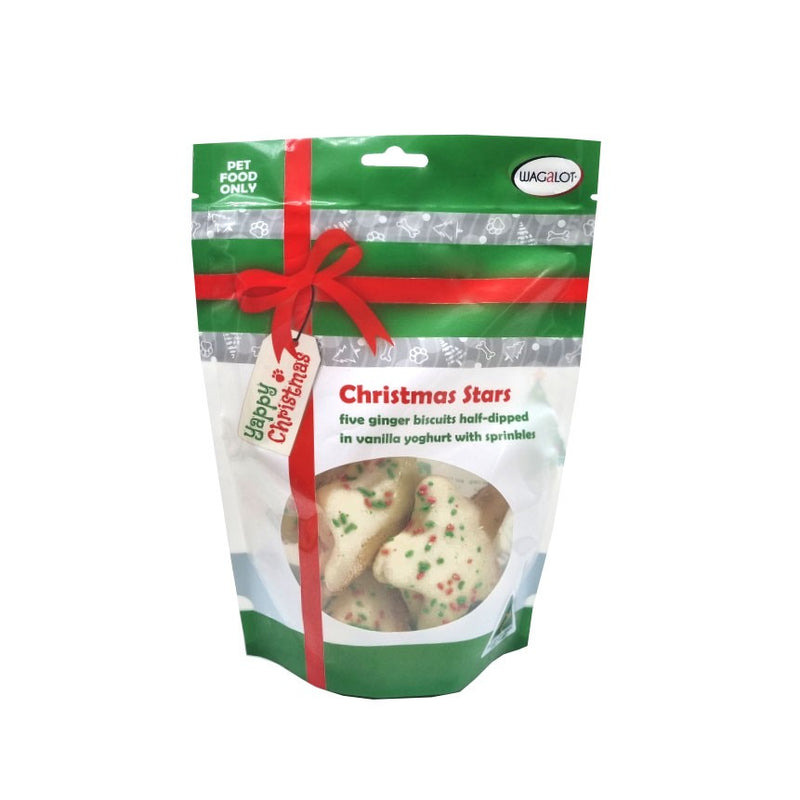 Wagalot Christmas Stars Dog Treats 5 Pack