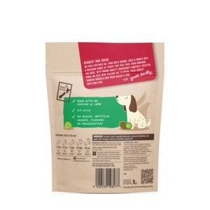 YOURS DROOLY DOG TREATS VENISON & LAMB with PASSIONFRUIT 90G